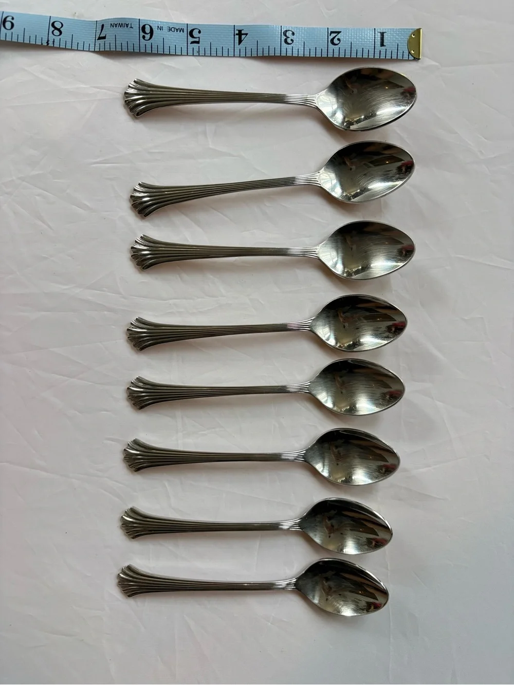 8 Vintage Wallace Spoons Discontinues Patter Tiara